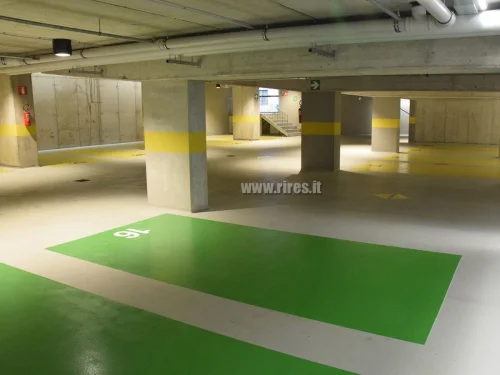 Resinatura di un parcheggio multipiano